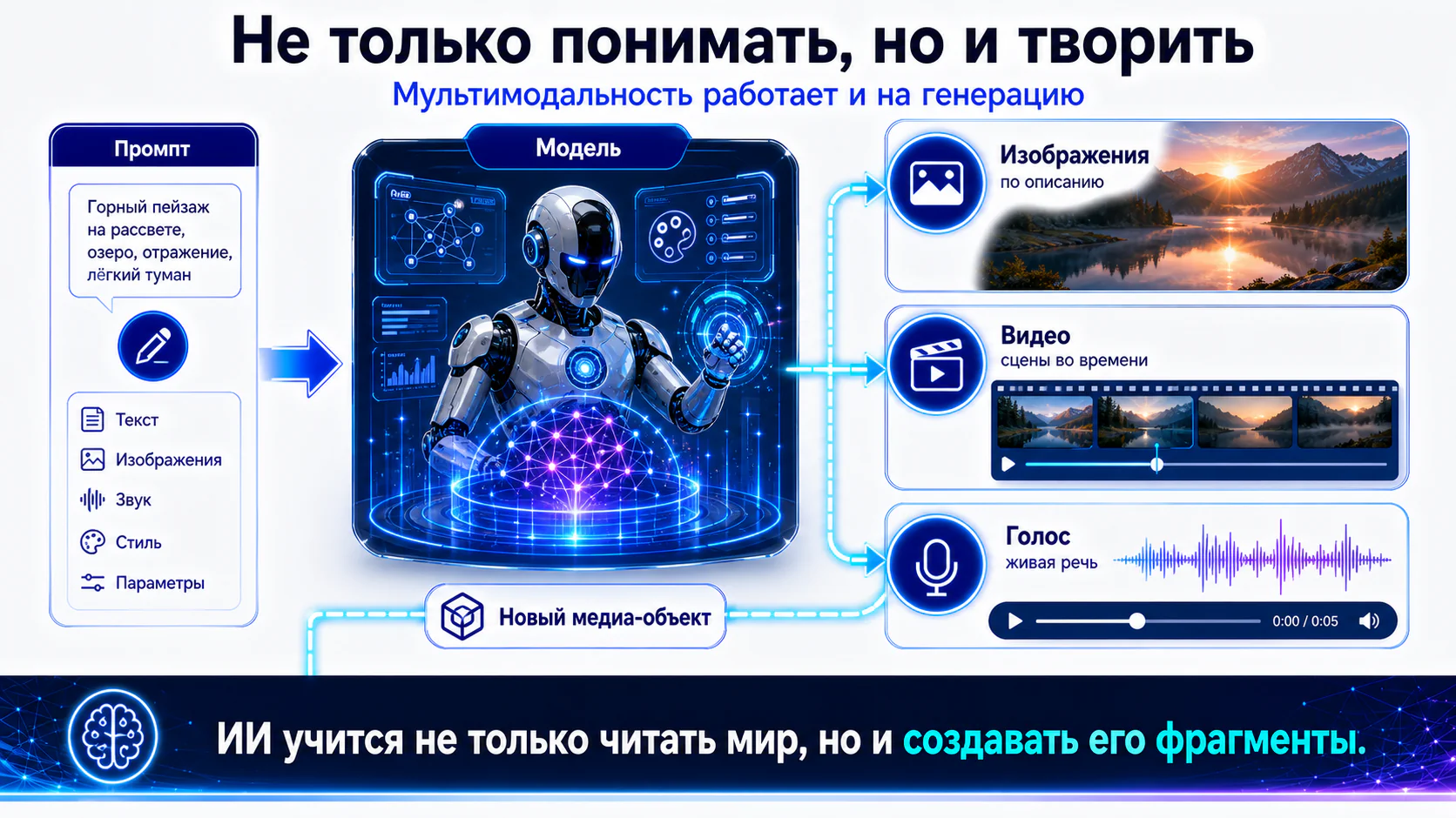 Не только понимать, но и творить